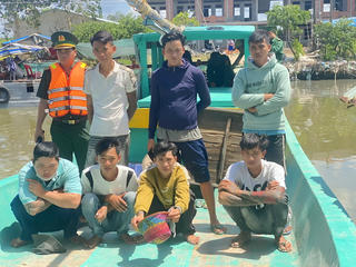 Cà Mau: Xác minh vụ việc tranh chấp ngư trường trên biển có sử dụng súng bắn đạn chì 