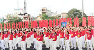 Hơn 2.000 học sinh và cán bộ… ở Cà Mau tham dự Hội khỏe Phù Đổng 