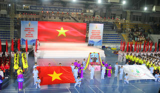 Gần 2.000 học sinh Bạc Liêu tranh tài Hội khỏe Phù Đổng