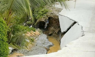 Chỉ đạo 'nóng' khắc phục sụt lún đất tại Bạc Liêu