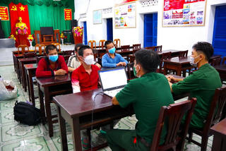 Tiếp nhận 11 thuyền viên do lực lượng chức năng Campuchia thả về