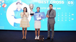 Golfer trẻ Lê Chúc An lên ngôi vô địch Giải FCA Spring Golf Tournament 2021