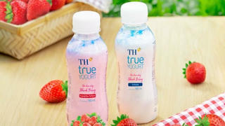 Ra mắt sữa chua uống thanh trùng từ sữa tươi nguyên chất của trang trại TH