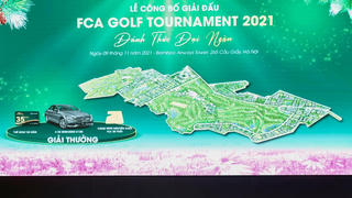 Khởi tranh giải đấu FCA Golf Tournament 2021 - Đánh thức đại ngàn
