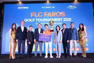 Thành tích 73 gậy, Golfer Nguyễn Quang Trí vô địch giải FLC Faros Golf Tournament 2021