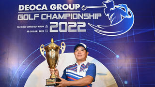 Golfer Mai Đức Thủy vô địch DeoCa Group Golf Championship 2022