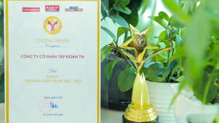 Tập đoàn TH đạt Top 10 Thương hiệu Xanh 2022