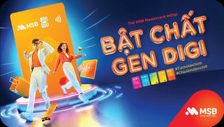 MSB ‘trình làng’ thẻ mDigi, mang đậm phong cách thế hệ số