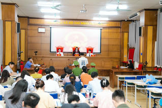 Học viện Tư pháp tổ chức phiên tòa giả định vụ án hình sự 