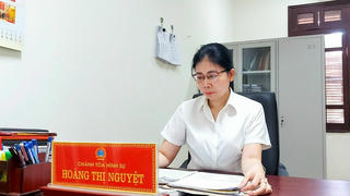 Thẩm phán Hoàng Thị Nguyệt - Vững vàng cán cân công lý!