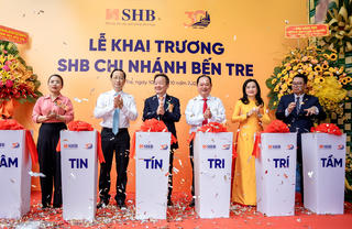 SHB khai trương chi nhánh tại Bến Tre 