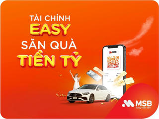 Cơ hội rinh Mercedes tiền tỷ khi quét QR cùng MSB 