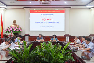 Đảng ủy Bộ Tư pháp đạt nhiều kết quả công tác quan trọng trong tháng 5/2024