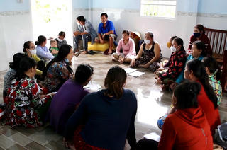 Chuẩn bị sơ kết 05 năm thực hiện họ, hụi biêu, phường