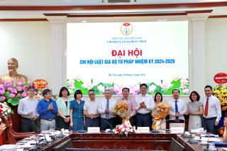 Đại hội Chi hội Luật gia Bộ Tư pháp nhiệm kỳ 2024-2029