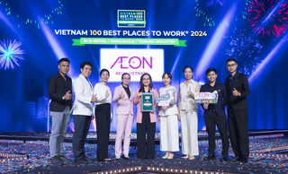 AEON Việt Nam 2 năm liền dẫn đầu nơi làm việc tốt nhất ngành bán lẻ