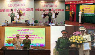 Điều động, bổ nhiệm chỉ huy mới của 10 đơn vị Công an Hà Nội