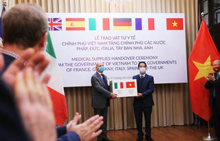 Italy cảm ơn Việt Nam hỗ trợ ứng phó với đại dịch COVID-19