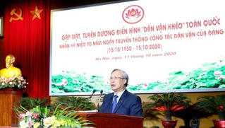 Trong 10 năm xây dựng được hơn 900.000 mô hình, điển hình “Dân vận khéo” 