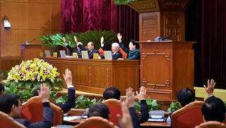 Trung ương biểu quyết nhất trí rất cao nhân sự tham gia Bộ Chính trị, Ban Bí thư khóa mới