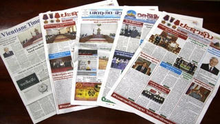 Truyền thông Lào đưa tin đậm nét Đại hội XIII Đảng Cộng sản Việt Nam