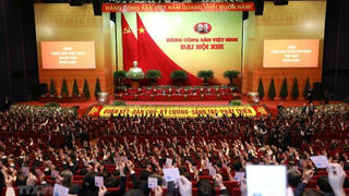Đoàn Chủ tịch Đại hội Đảng lần thứ XIII gồm 17 đồng chí