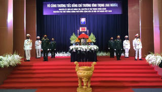 Lễ tang đồng chí Trương Vĩnh Trọng - nguyên Phó Thủ tướng Chính phủ