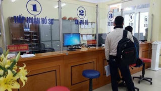 Địa điểm mới đăng ký xe ô tô, mô tô của người dân 4 quận nội thành