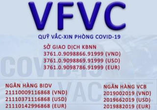 Một gia đình đóng góp Quỹ vaccine phòng COVID-19 5 tỷ đồng