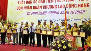 Tôn vinh “Gương sáng pháp luật” để lan tỏa tinh thần thượng tôn pháp luật và các giá trị nhân văn
