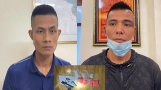 Hai đối tượng buôn bán ma tuý tàng trữ súng đạn tại nơi ở