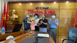 Báo Pháp luật Việt Nam công bố quyết định bổ nhiệm lãnh đạo cấp phòng