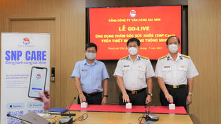 Tân cảng Sài Gòn ra mắt SNP care - ứng dụng chăm sóc sức khỏe trên điện thoại di động