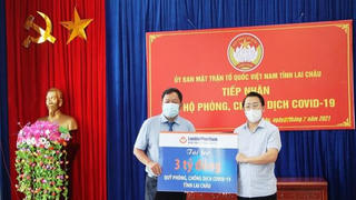 Lai Châu tiếp nhận trên 10 tỷ đồng kinh phí ủng hộ phòng chống dịch Covid-19