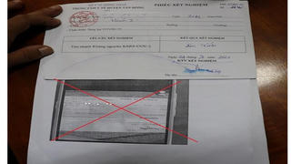 Thanh niên bị phạt 5 triệu đồng vì sửa kết quả test COVID-19 từ âm tính thành dương tính
