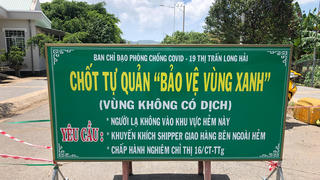 Cung cấp thực phẩm miễn phí cho người dân thị trấn Long Hải trong 7 ngày