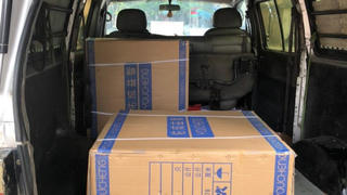 Phát hiện xe "luồng xanh" vận chuyển hàng hóa không rõ nguồn gốc 
