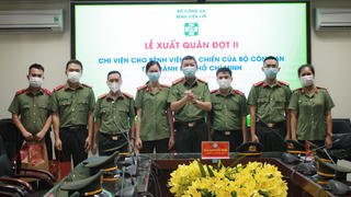 Bệnh viện 199 (Bộ Công an) cử 17 y bác sĩ chi viện TP HCM