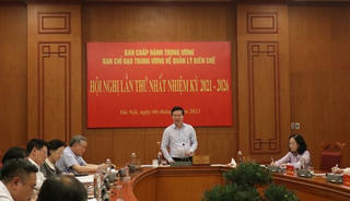 Chuẩn bị để quyết định tổng biên chế trong thời gian tới