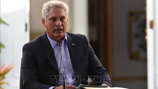 Chủ tịch Cuba Miguel Diáz-Canel: Cuba không lẻ loi nhờ tình đoàn kết của Việt Nam