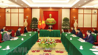 Tổng Bí thư: Quan hệ hai đảng, hai nước Việt-Trung tiếp tục duy trì đà phát triển