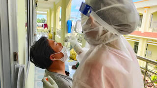 Cà Mau huy động nguồn lực xã hội hóa để test nhanh COVID-19