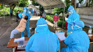 Nhiều F1 của ca dương tính với SARS-CoV-2 tại Ý Yên đã dương tính