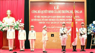 Bộ Công an thành lập lực lượng An ninh trên không