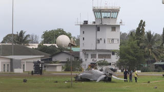 Máy bay chiến đấu rơi vì nguyên nhân chưa xác định