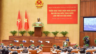 Đối ngoại góp phần tạo lập, gìn giữ môi trường hòa bình cho phát triển