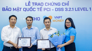 VNPT Money nhận chứng chỉ bảo mật PCI-DSS cấp độ cao nhất