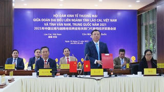 Thúc đẩy hợp tác kinh tế và thương mại giữa hai tỉnh Lào Cai (Việt Nam) và Vân Nam (Trung Quốc)