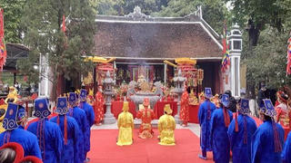 Trang trọng Lễ tế dân gian Đền Thượng 2022