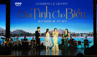 Lệ Quyên mê hoặc khán giả Quy Nhơn với “Chút tình cho biển” 